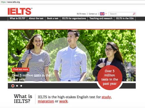 IELTS-Homepage IELTS-Homepage