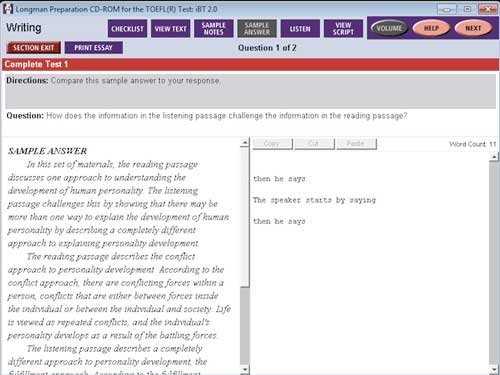 Longman-TOEFL-iBT-simulacao-escreva-responsa