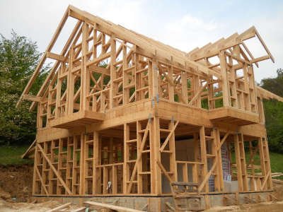 Como São Feitas as Casas nos Estados Unidos construção de casa americana usando madeira